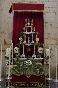 Altar del Corpus del Resucitado