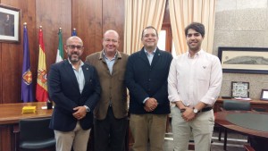 Reunión de la Soledad con el alcalde de Jaén