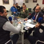 Radio Pasión en Jaén desde la Casa de Hermandad del Perdón