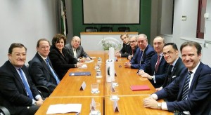 Reunión con el consejero de Justicia e Interior de la Junta de Andalucía