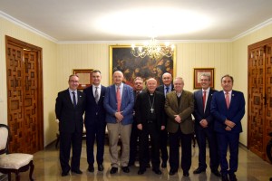 El Obispo de Jaén recibe a los pregoneros de 2019
