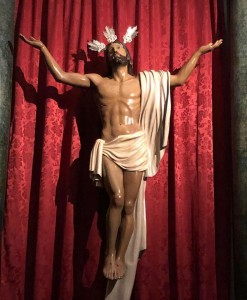 Imagen de Jesús Resucitado restaurada