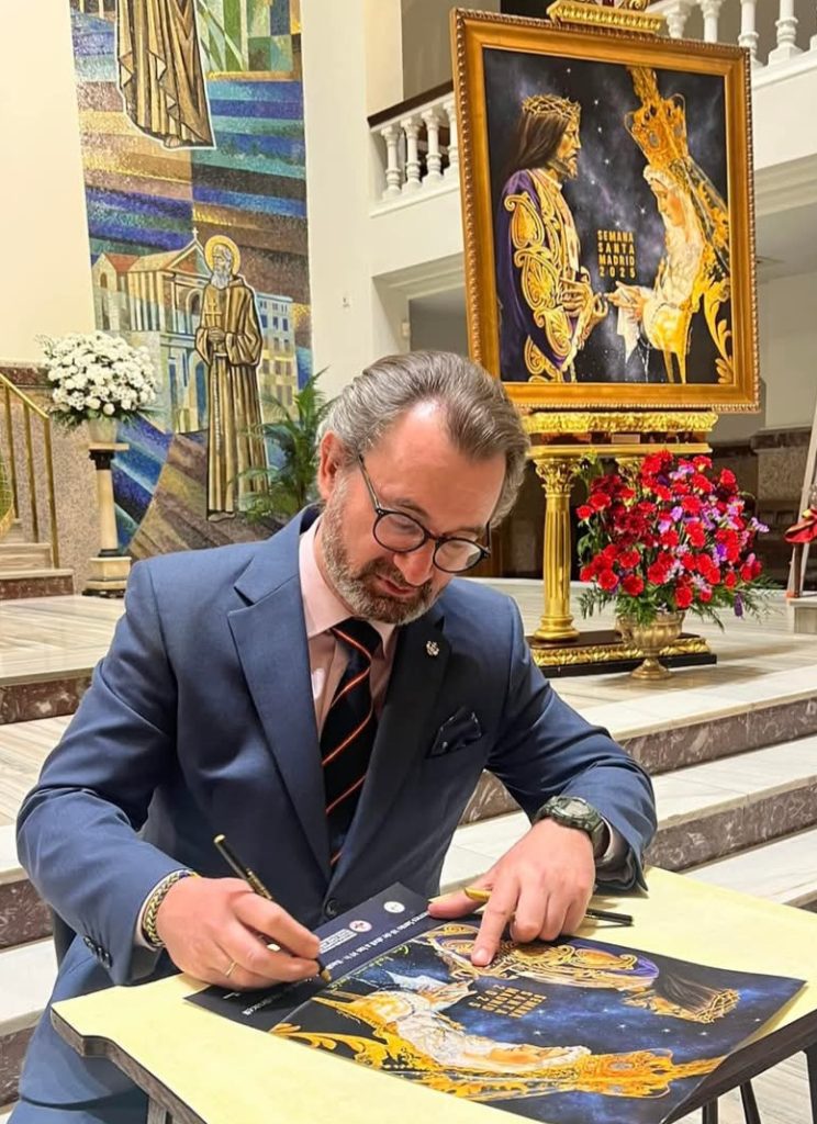 César Ramírez, elegido cartelista de la Semana Santa de Jaén 2026